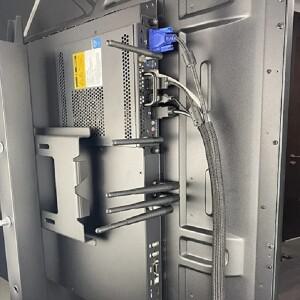 케이블 슬리브 셀프 클로징 PET 브레이디드 확장형 자동 라인 관리 겹침 방지 유연한 보호 데스크 PC TV