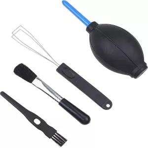 키보드 청소 키트 미니 브러시 1개 캡 리무버 에어 블로워 천 노트북 카메라 렌즈 안경 가정 및 사무실용