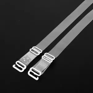 여자 브라어깨끈 투명 오프숄더 브래지어끈 1cm 브라끈 투명브라끈 패션브라끈