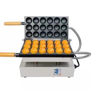 달걀모양 노점 타코야끼 기계 전기식 에그 와플메이커 업소용  디저트 몰드 푸드트럭