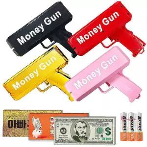 머니건+고급지폐 100장 알카라인건전지3개+드라이버nop719