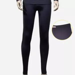 스판 보온 남성 기모 내복바지 - 그레이 홈웨어바지 남성내복 내복하의 기모내복