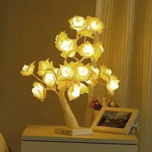 꽃무드등 화이트 LED무드등 USB무드등 침실등