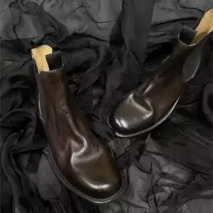 슬송렉샵 여친 빈티지 앵클 부츠 셔링 워커 워커힐 소가죽 가죽 버전 키작녀 꾹5