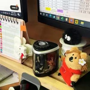 [문구/오피스] 연필깎이 자동연필깎이 블랙 자동 겸용 수동