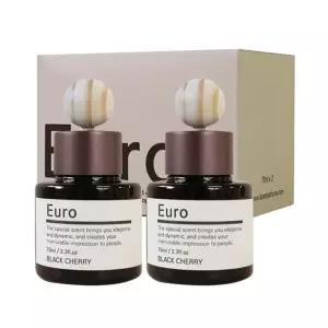 [2개세트] 유로 차량용 디퓨저+리드스틱+우드볼