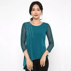 망사 댄스 상의 댄스복 시즌 바지 라틴댄스 테마 힙합