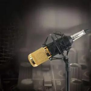 스마트폰마이크 마이크 콘덴서형 스튜디오 녹음형 골드