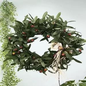 생일가랜드 가랜드 올리브 대 벽장식 리스 인테리어 가랜더 1P