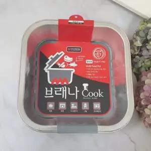 라면냄비 직화냄비 일회용 사각 3매입