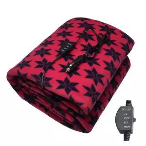 온열담요 보온 난방 12V 전기 담요 추위 플리스 소재 2단계 온도 차량용 고속 발열 145x100cm