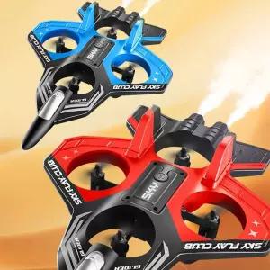 드론 YP3 글라이더 RC 헬리콥터 라이트 비행 제트기 24G 스턴트 폼 전투기