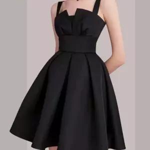 스튜디오촬영 블랙미니드레스 생일파티 드레스 브라이덜샤워 웨딩 피로연
