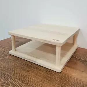 [무료배송] 이앤위즈 프린터선반 WPS01 뉴송 원목 받침대 프린터받침대