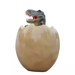 공룡 알 모음 화석 껍질 장식품 테마파크 놀이공원 놀이터 광장 가든 소품