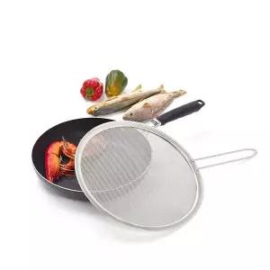 28cm 가정용튀김덮개 프라이팬덮개 대형 가정용 커버 튀김 냄비뚜껑