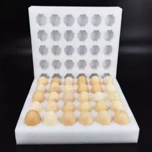 계란 충격방지 공기완충재 운송 물류 택배용 달걀 포장재 30개 이중 덮개 1세트