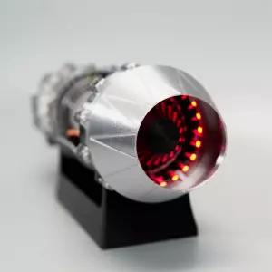 제트 과학 교구 시뮬레이션 모터 엔진 단면도 실습 모형 실험 전시 키트