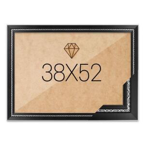 블랙 38x52 그레이스 고급형 보석십자수액자