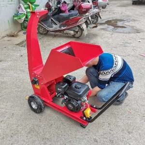 가솔린 엔진 우드 치퍼/소형 치퍼 기계/6.5 판매