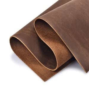 가죽 크레이지 호스 오일 태닝 2mm 두께 공예 DIY 선택 크기 및 색상