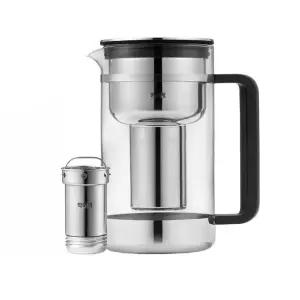 AARKE 유리 정수기 스위스 수입 중금속 제거 2.4L 필터 정화 홈카페 물병