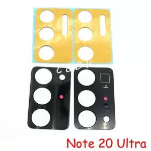 웹캠커버 카메라 가리개 후면 유리 렌즈 커버 삼성 갤럭시 노트 20 울트라용 접착 스티커 교체 부품