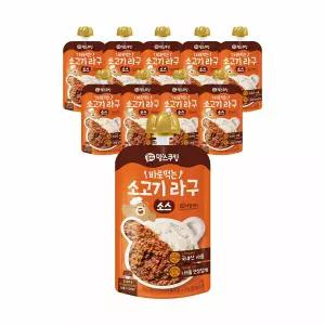 남양 맘스쿠킹 바로먹는 소고기 라구소스 100g 10개