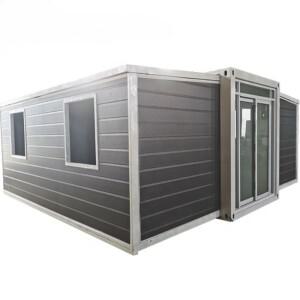 완비된 가구가 있는 현대식 조립식 리조트용 접이식 컨테이너 하우스, 경량 철골 구조의 2룸 주택