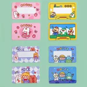 [문구/오피스] 컬러풀 스크래치카드 해피 80개 복권 비밀카드