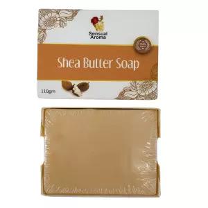 관능적인 아로마 시어 버터 비누 110g 부드러운 딥 클렌징을 위한 내추럴 페이스 바디 바 모든 피부 타입에