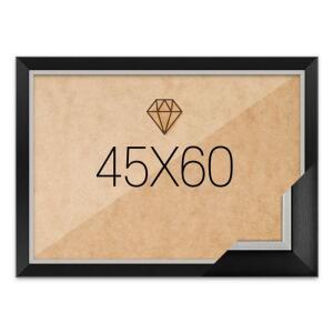 고급형 보석십자수액자 모던블랙 45x60