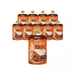 [하프클럽/남양]남양 맘스쿠킹 바로먹는 소고기 라구소스 100g 10개