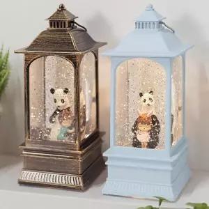 ksr 큐티 사각 랜턴 워터볼 오르골 7종