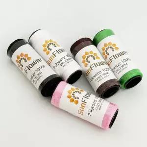 (혼수용 칼라 색실 바느질실 5호) 재봉실 혼수실