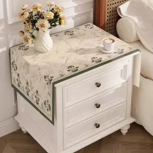 홈데코 협탁 커버 테이블보 다용도 방진 덮개 가리개 책상보