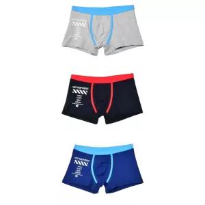 초등 남아 주니어 아동 드로즈 면스판 사각 팬티 3매