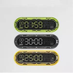 캡슐 그래비티 책상 겸용 인테리어 타이머 보조배터리 탁상 액티비티 충전 옐로우 중력