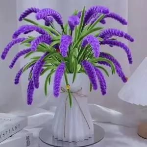 라벤더 diy 모루 키트 화분 만들기 모루꽃다발 부자재 취미생활