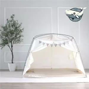 따뜻한 보온단열 텐트 캠핑 외풍방지 난방텐트 원터치난방텐트