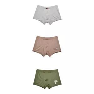주니어 남자 어린이 사각 드로즈 팬티 3매 세트 예쁜