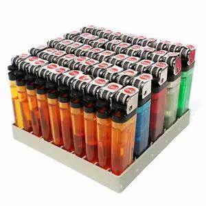 중국산 부싯돌 다스 박스 50개 일회용라이터 수입라이터