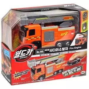 [셀러에이드]월드카 뉴 사다리소방차 유아용 소방차놀이 장난감 자동차