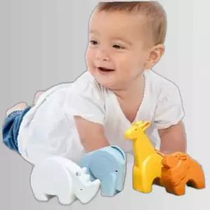 할릴릿 사바나 애니멀쉐이커4종세트