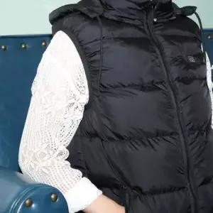 발열조끼 여성 발열 USB 충전 패딩 조끼(샘플확인용)