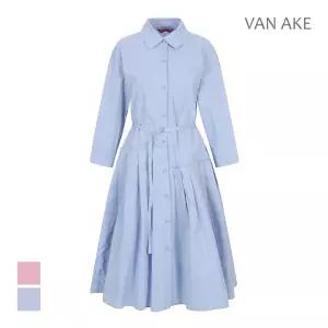 [반에이크] 밑단 주름 원피스_VB44OPMD01A