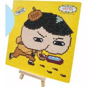 TBZ 엉덩이 탐정 보석십자수 이젤세트 20x20 비즈아트