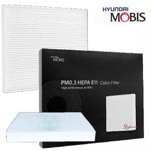 소나타DN8 E11 헤파 에어컨필터 HEV 모비스efg158