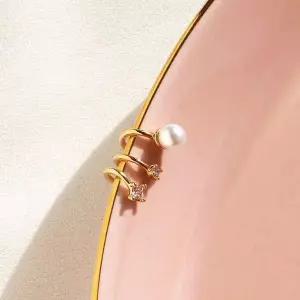 은하수 건너 진주 페이크 피어싱/링이어커프(1ea)