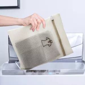 세탁망 빨래망 속옷 아기 이중 자수 M 고급 이중망 의